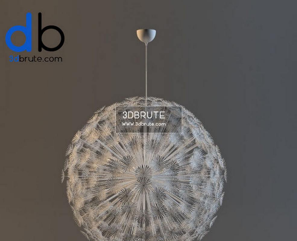 Ikea Ceiling Light 393 3dmodel 3dbrute