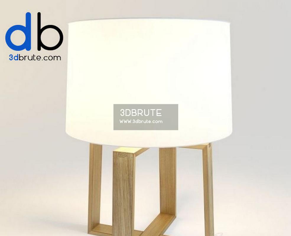 3d table lamp