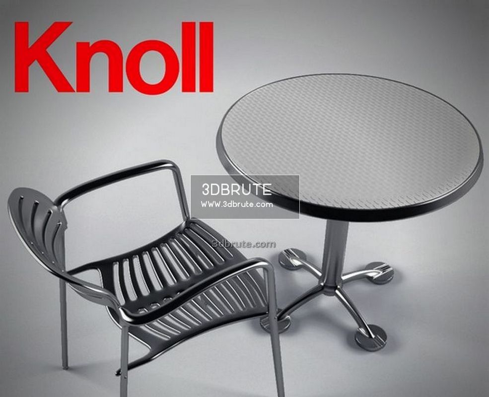Toledo Table Chair Brute Model Toledo Dining Table Chair Features Smax Vray Textures Model Size 3 Mb