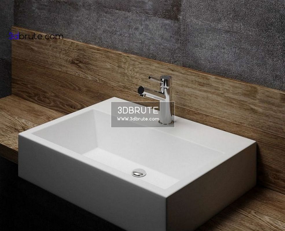 Bathroom Sink 3d Model Free Download