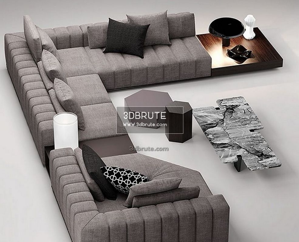 Free Download 3d Model 3ds Max Sofa