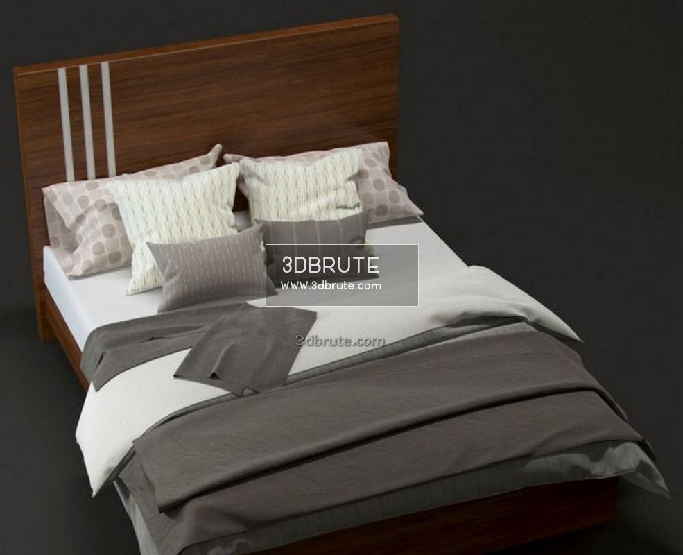 Ccm Photo Realistic Bed 322 Download 3d Models Free 3dbrute