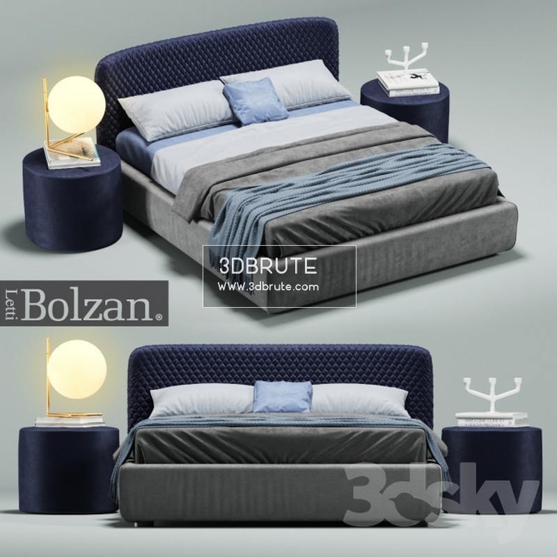 Spa Bed 3d Model Free Download