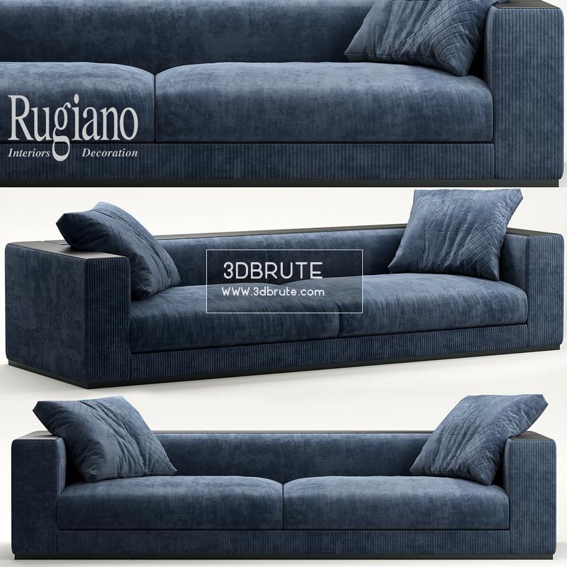Rugiano Vogue Sofa 583 Model Brute Rugiano Vogue Sofa 583 Model Brute